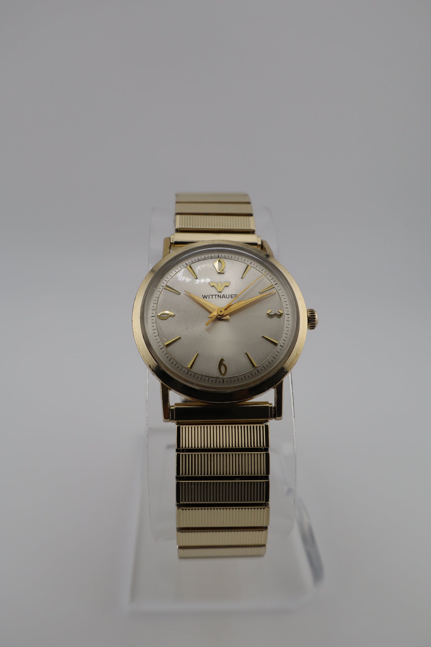 Vintage Wittnauer 1960's 10K RGP Wind-Up 17-Jewel Swiss Men's Watch