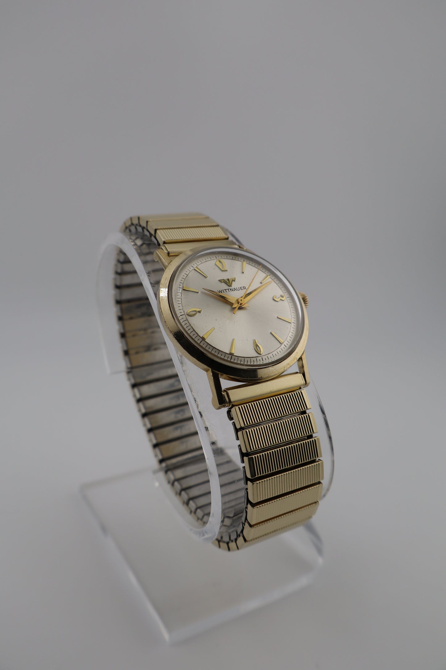 Vintage Wittnauer 1960's 10K RGP Wind-Up 17-Jewel Swiss Men's Watch