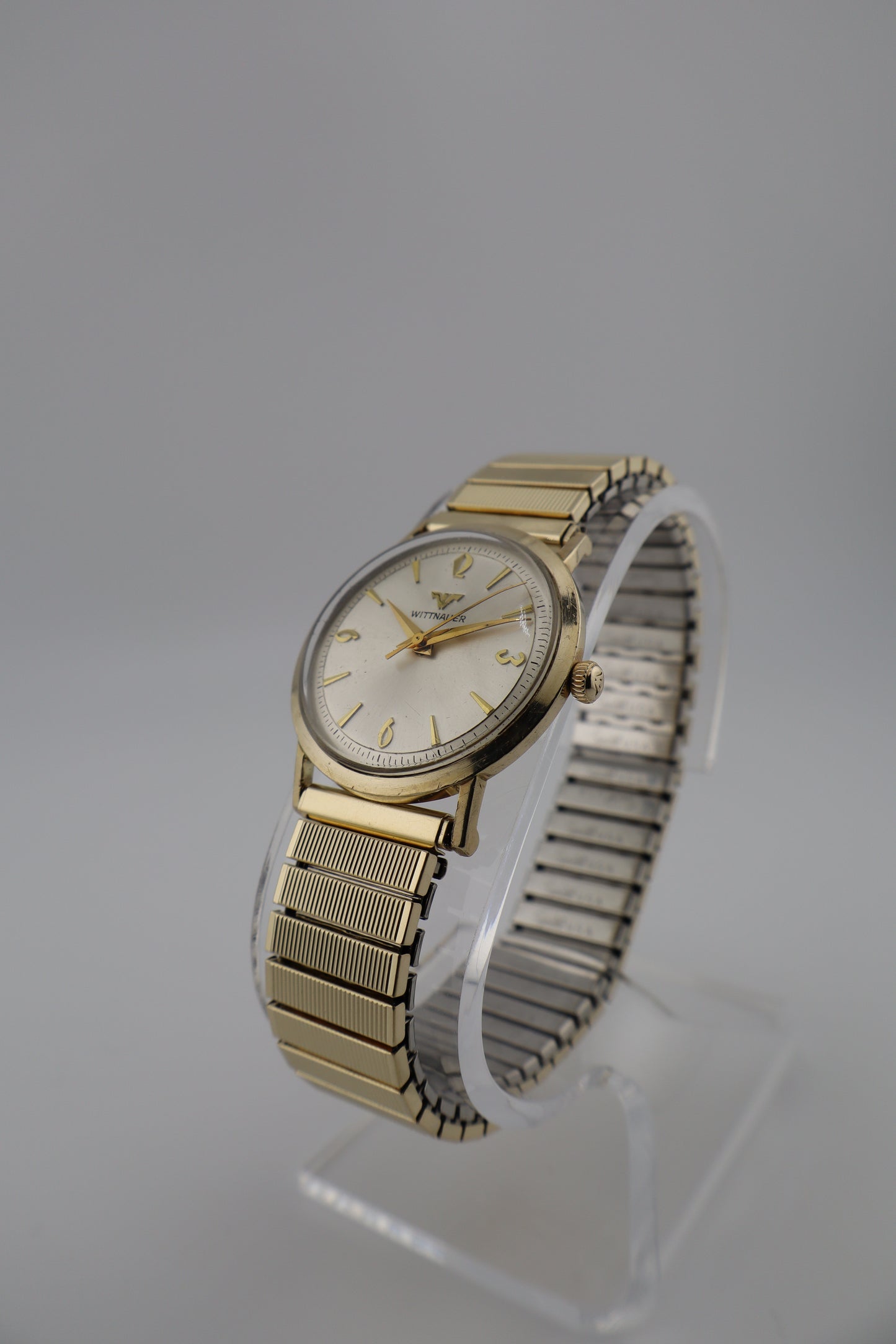 Vintage Wittnauer 1960's 10K RGP Wind-Up 17-Jewel Swiss Men's Watch