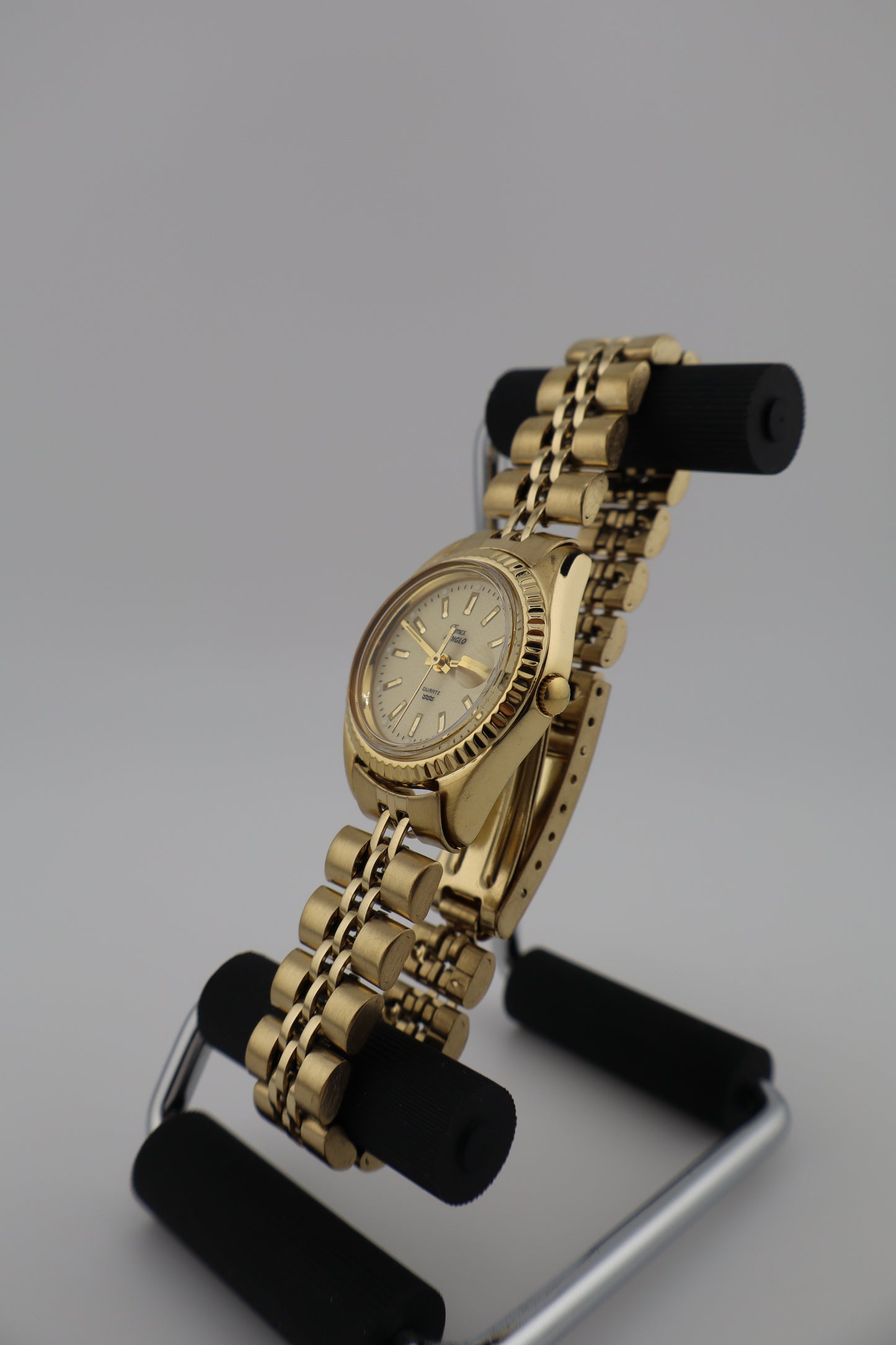 Vintage 1990's Timex Indiglo Gold-Tone Quartz Women's Watch