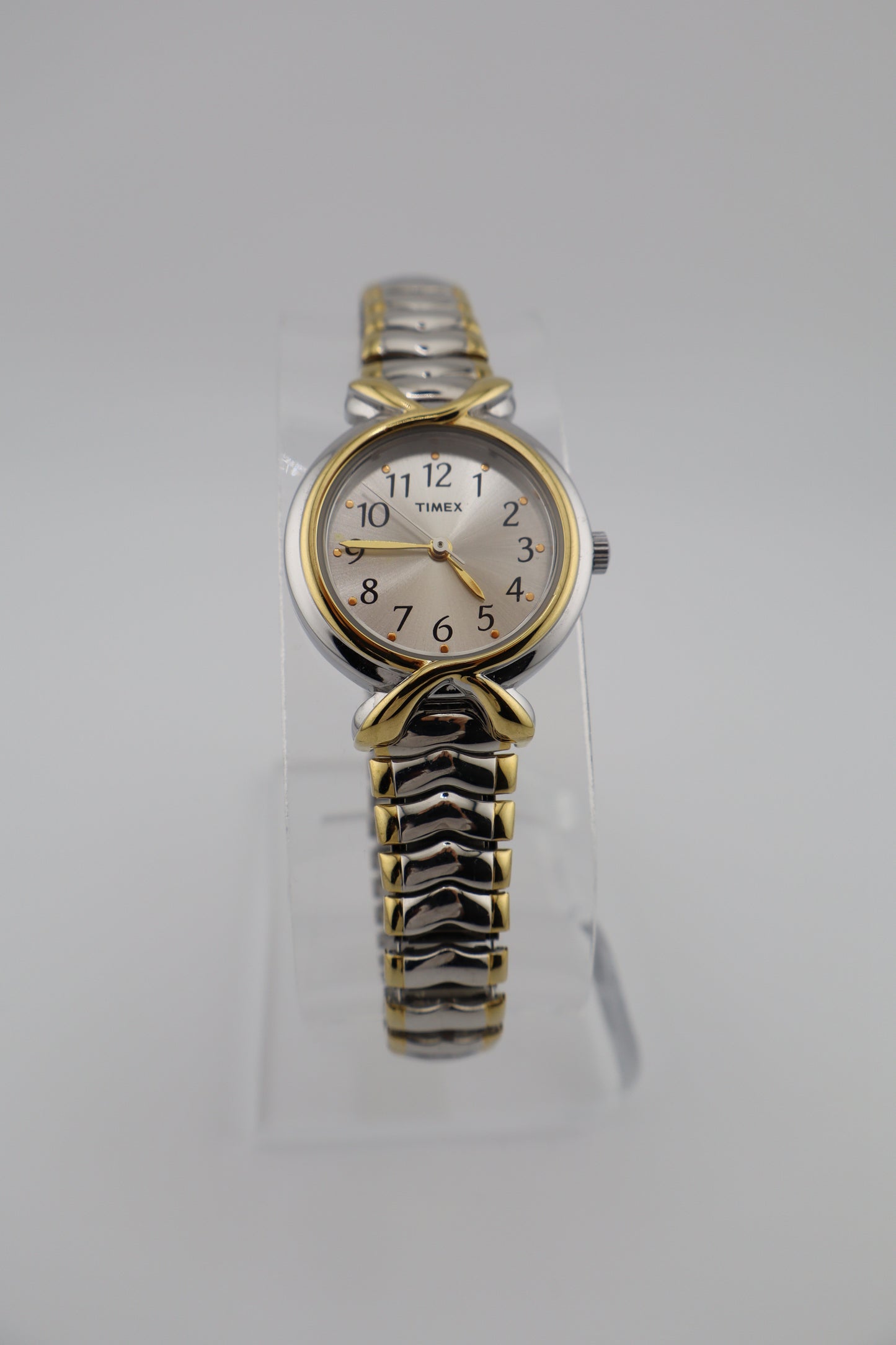 Vintage Timex 1990's Two-Tone Quartz Women's Watch w/ Expansion Band