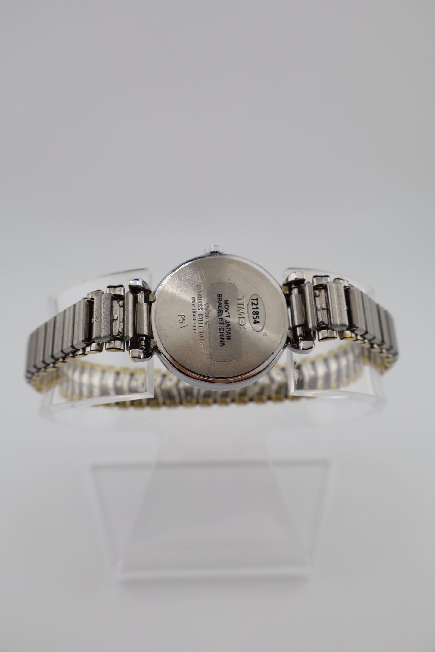 Vintage Timex 1990's Two-Tone Quartz Women's Watch w/ Expansion Band