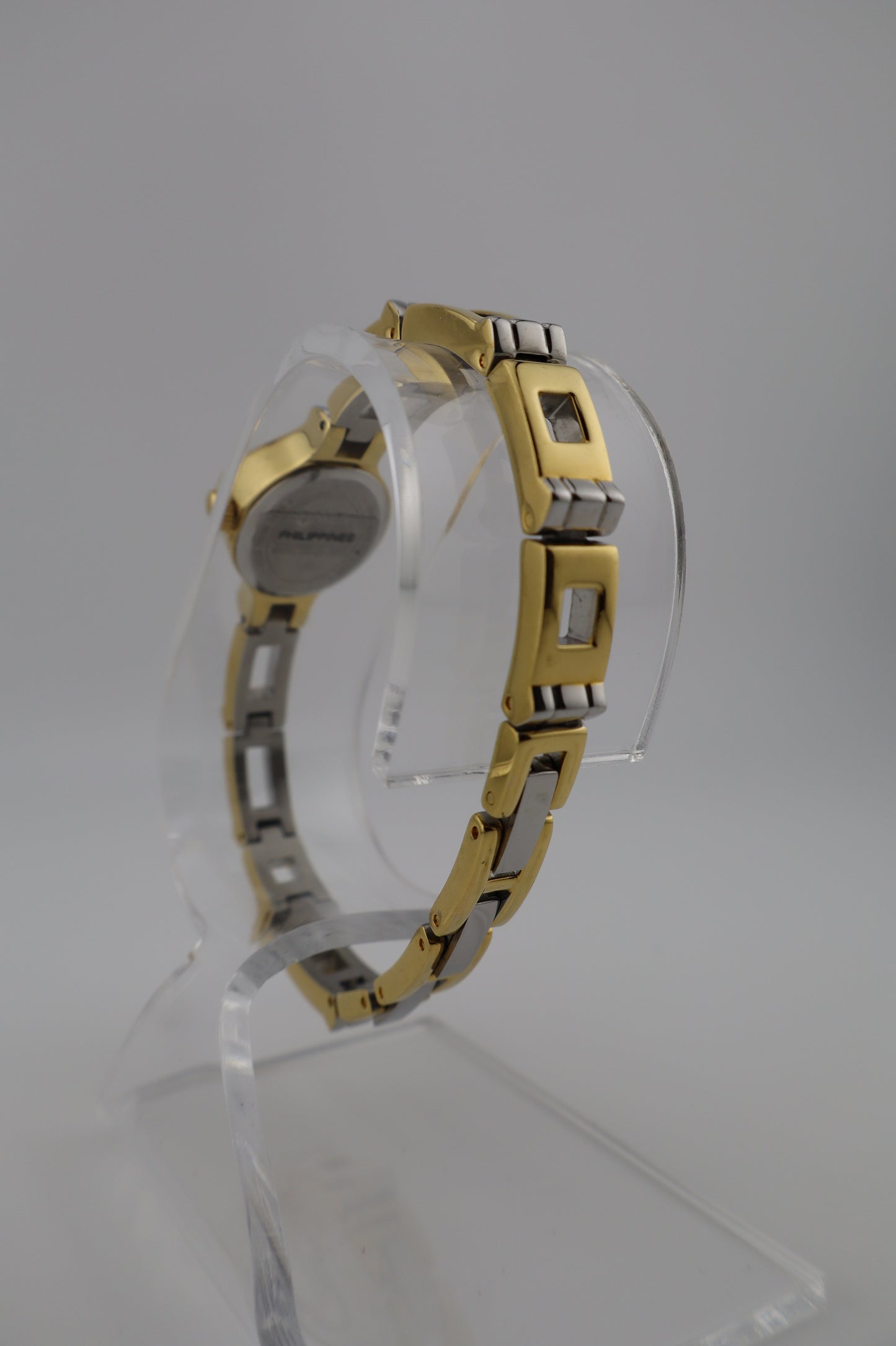 Timex J6 Two-Tone Mother-of-Pearl Dial Quartz Women's Watch