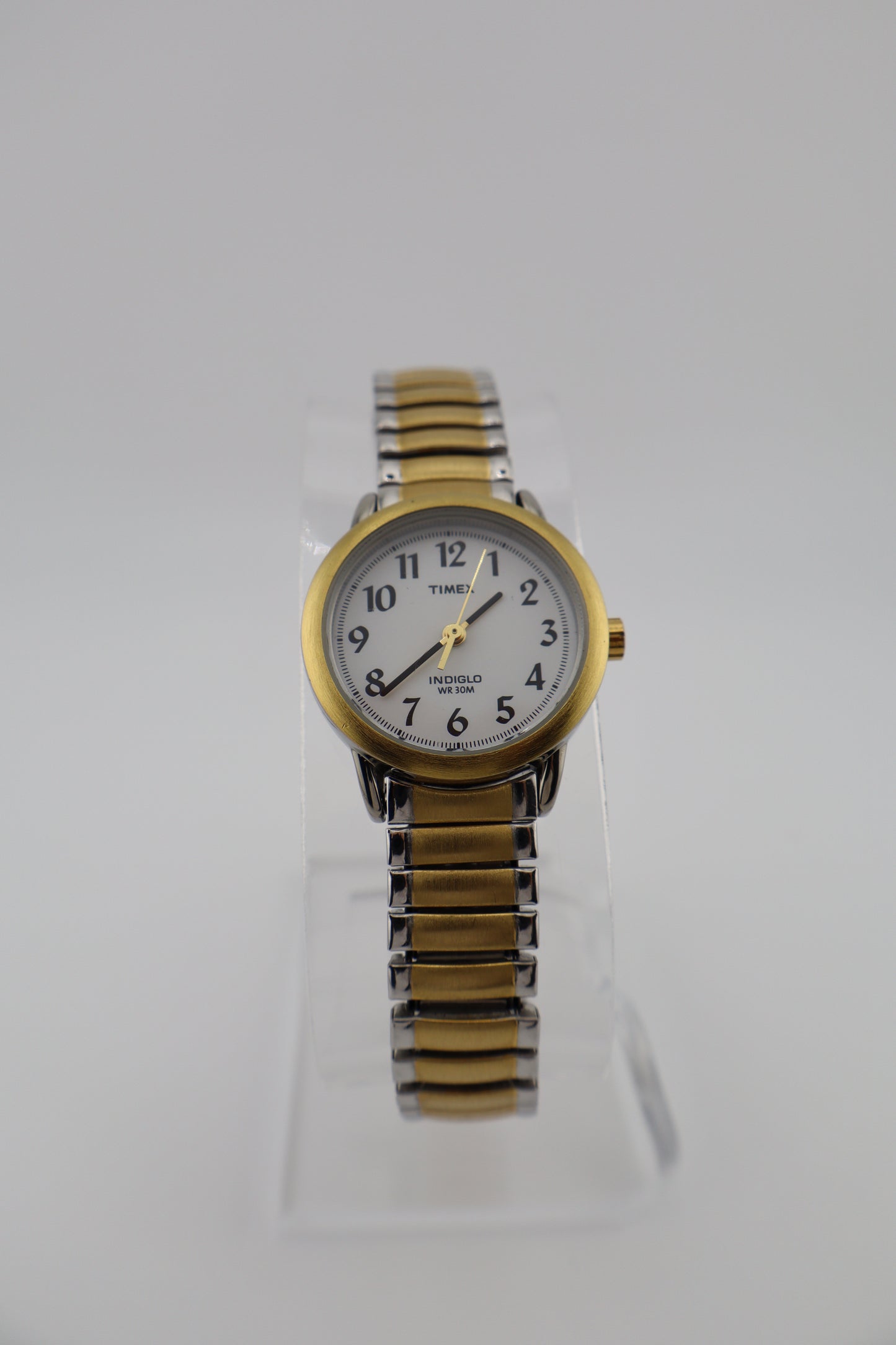 Vintage 1990s Timex Easy-Reader Indiglo Two-Tone Quartz Women's Watch