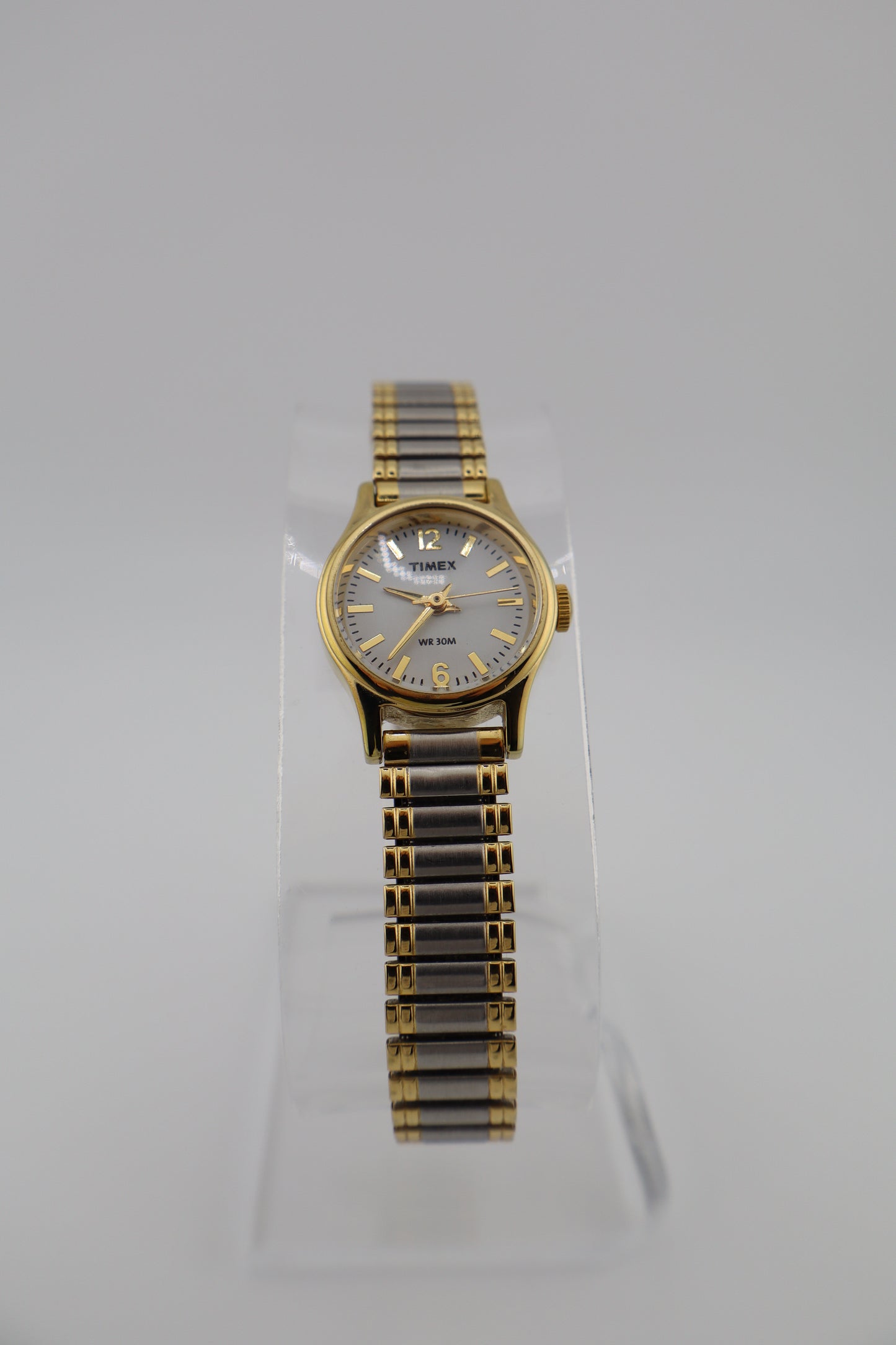 Timex L5 Two-Tone Petite Quartz Women's Watch w/ Expansion Band