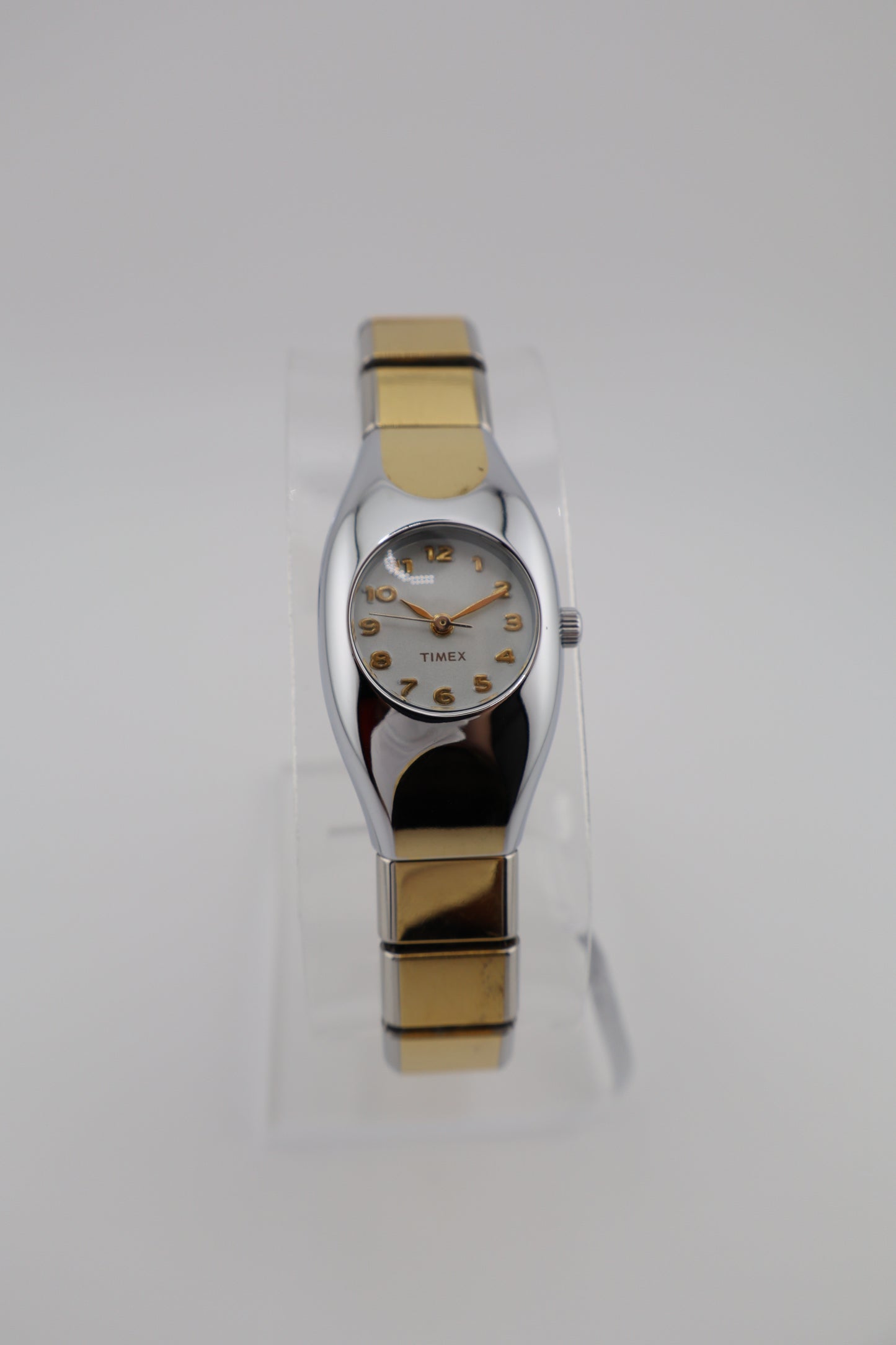 Vintage Timex 1990's Two-Tone Quartz Women's Watch w/ Expansion Band