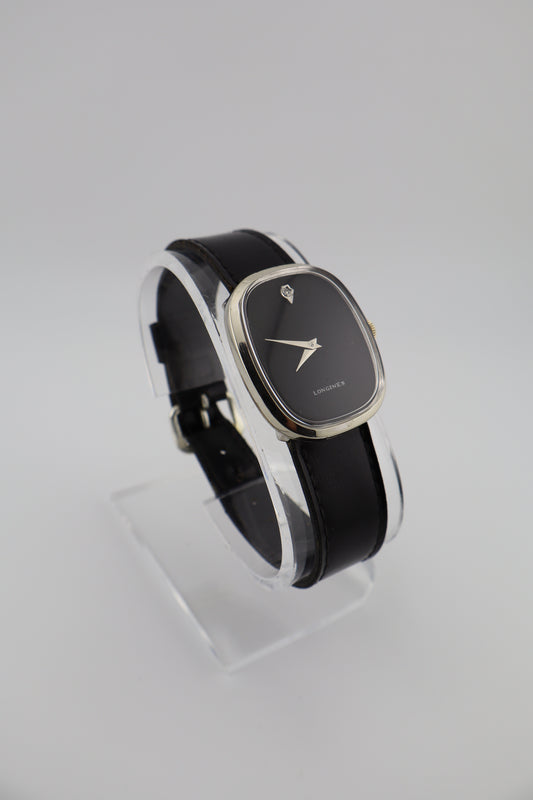 Vintage Longines Ellipse Diamond 17-Jewel 10KGF Manual Wind Women's Watch