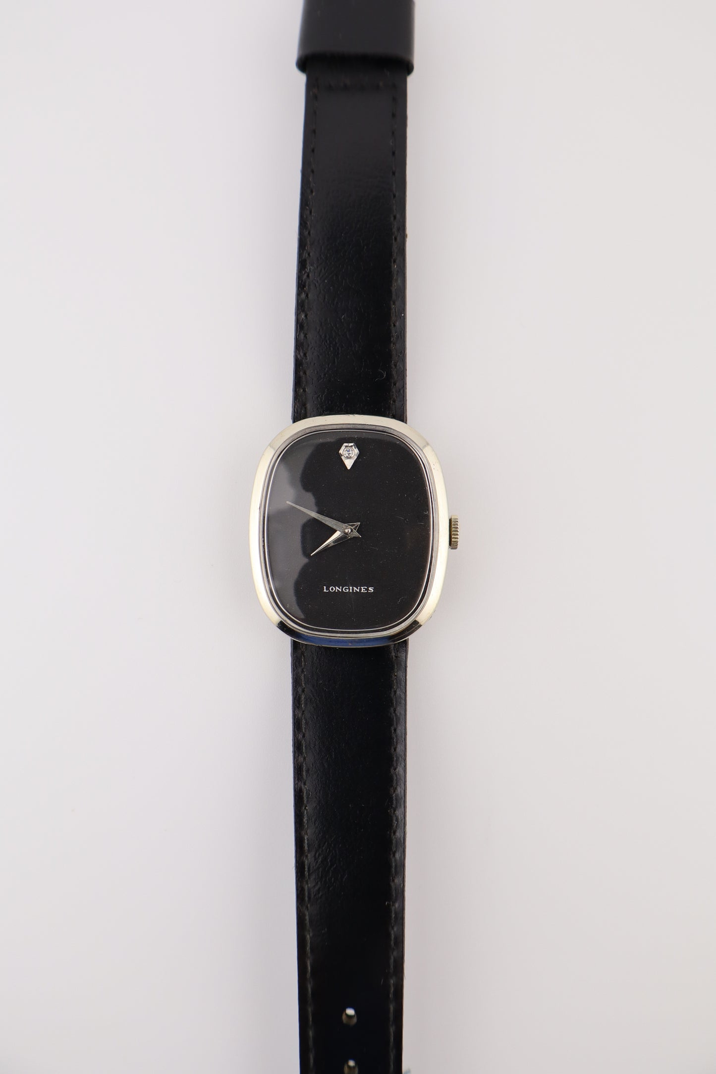 Vintage Longines Ellipse Diamond 17-Jewel 10KGF Manual Wind Women's Watch