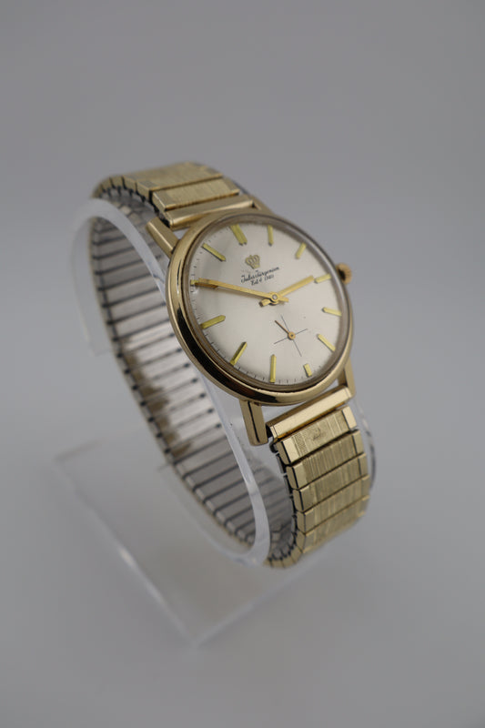 Vintage Jules Jurgensen 10KGF 17-Jewel Manual Wind Men's Watch - Great Condition
