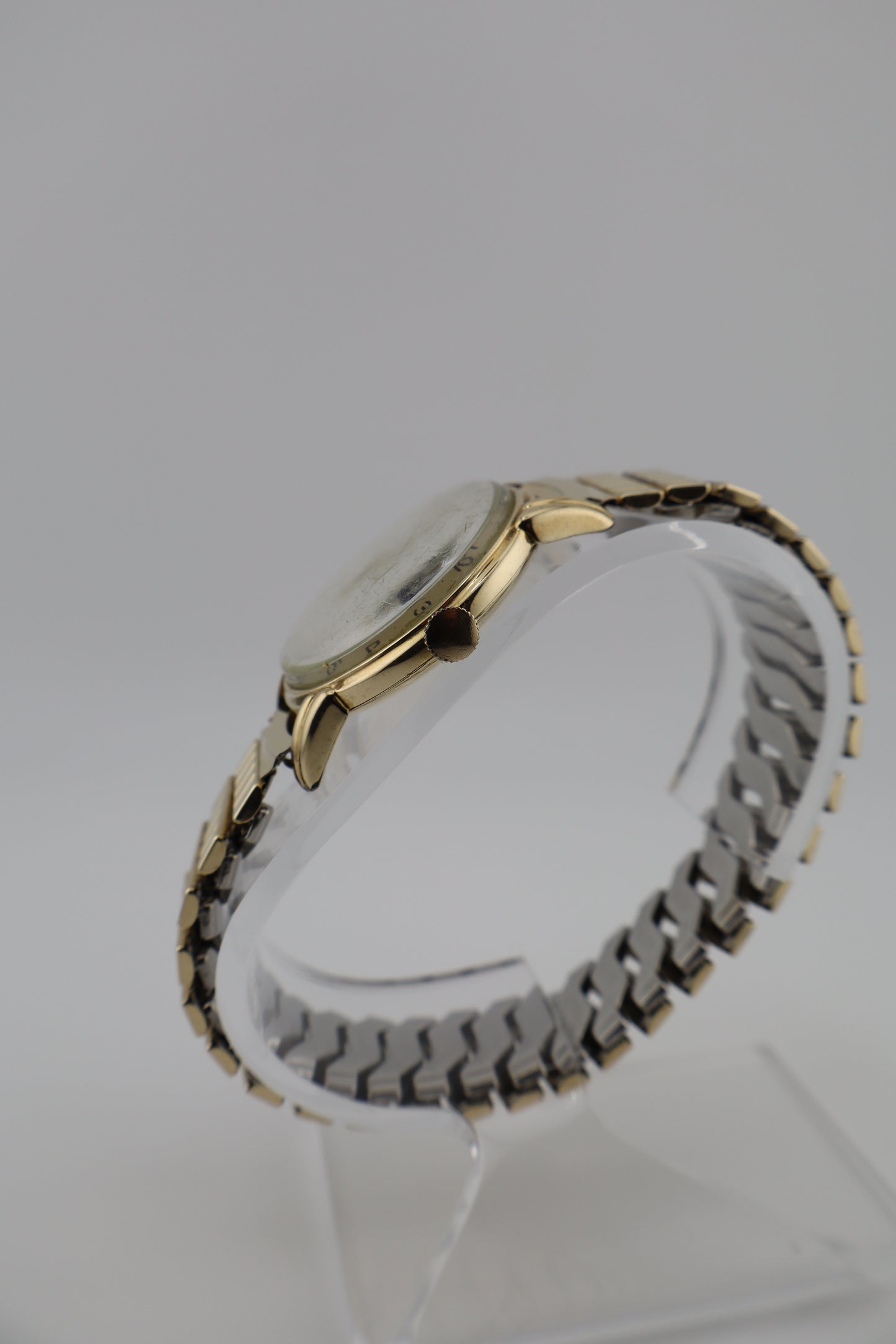 Vintage 1960's Buren 10K Gold Filled Manual Wind Swiss Men's Watch