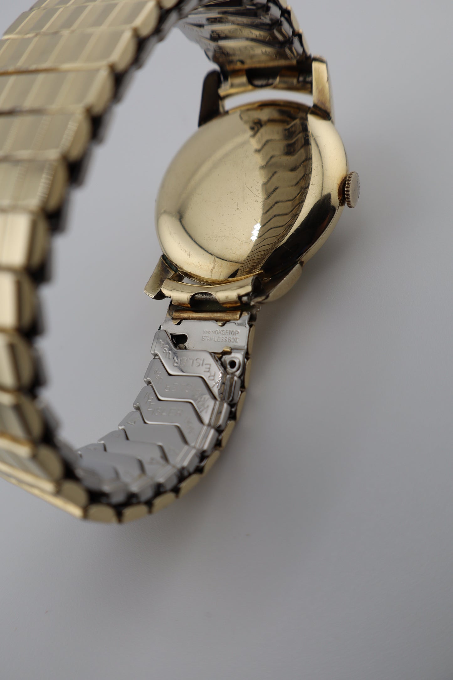 Vintage 1960's Buren 10K Gold Filled Manual Wind Swiss Men's Watch