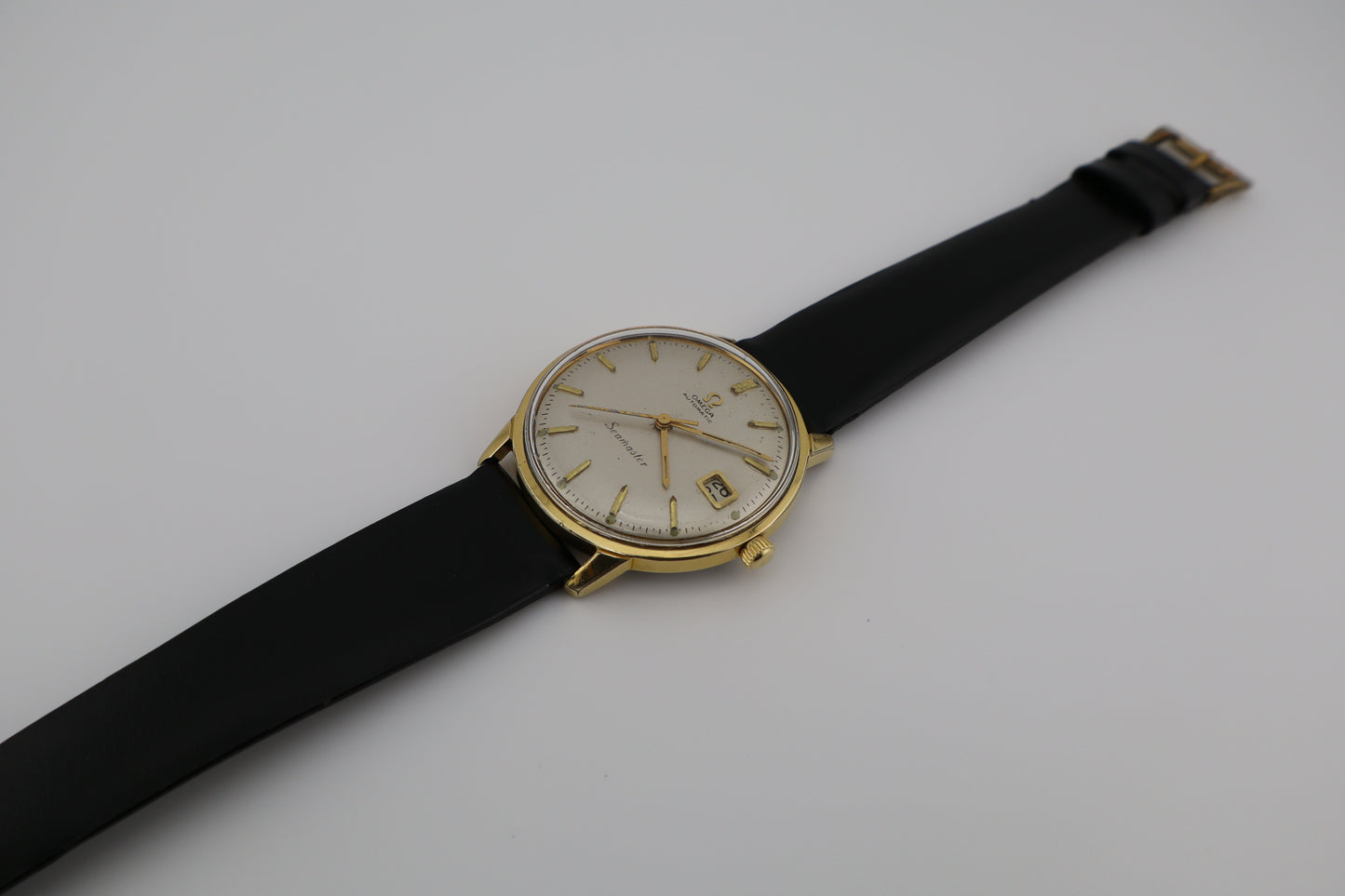 Vintage Omega Seamaster Ref. 166.001 Cal. 562 Gold Plated Men's Watch