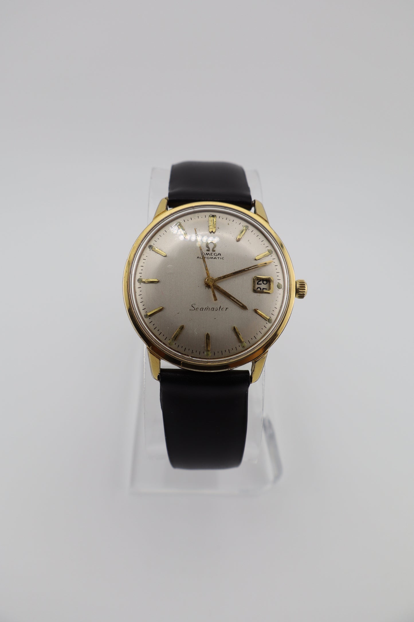 Vintage Omega Seamaster Ref. 166.001 Cal. 562 Gold Plated Men's Watch