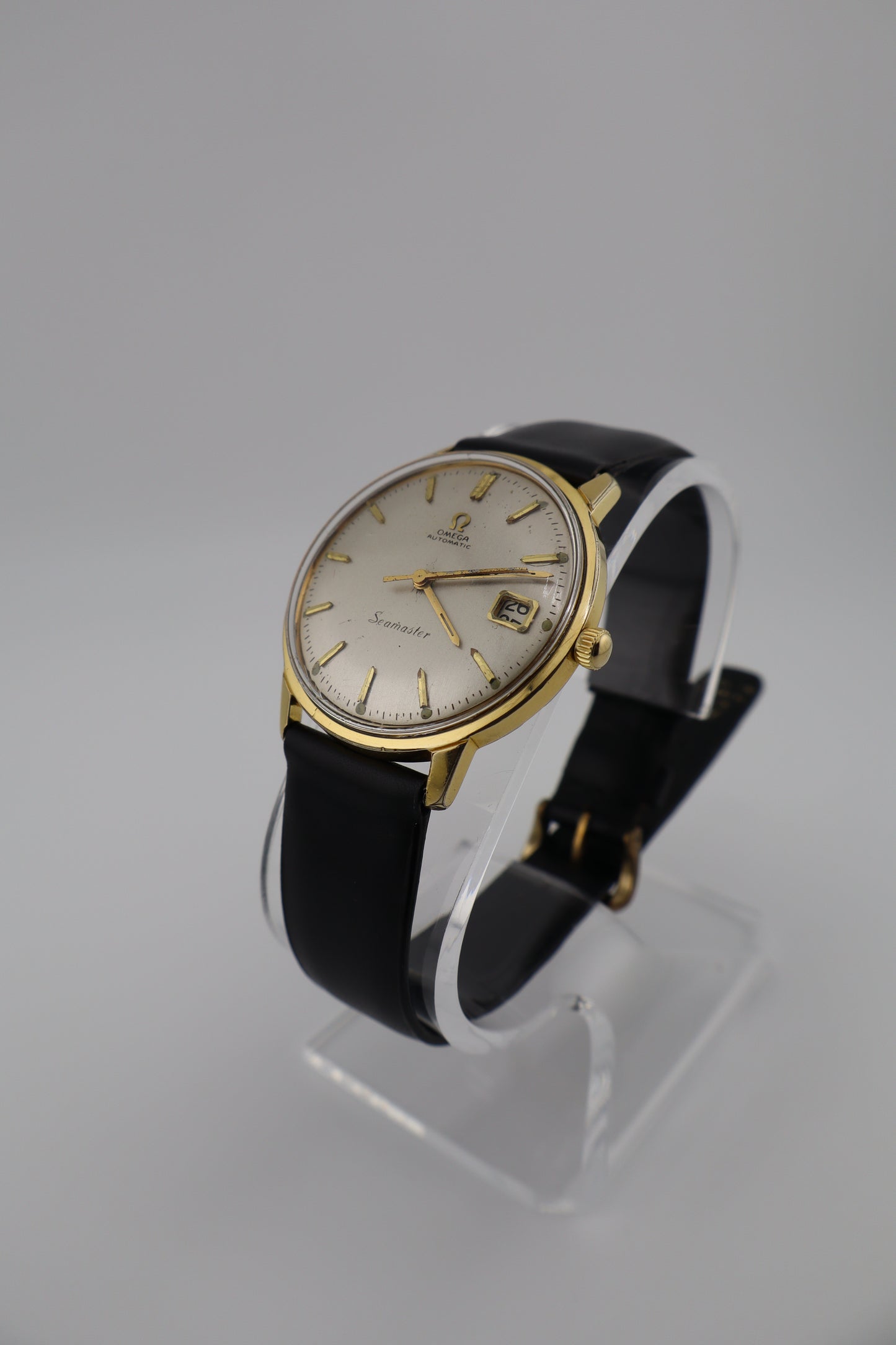 Vintage Omega Seamaster Ref. 166.001 Cal. 562 Gold Plated Men's Watch