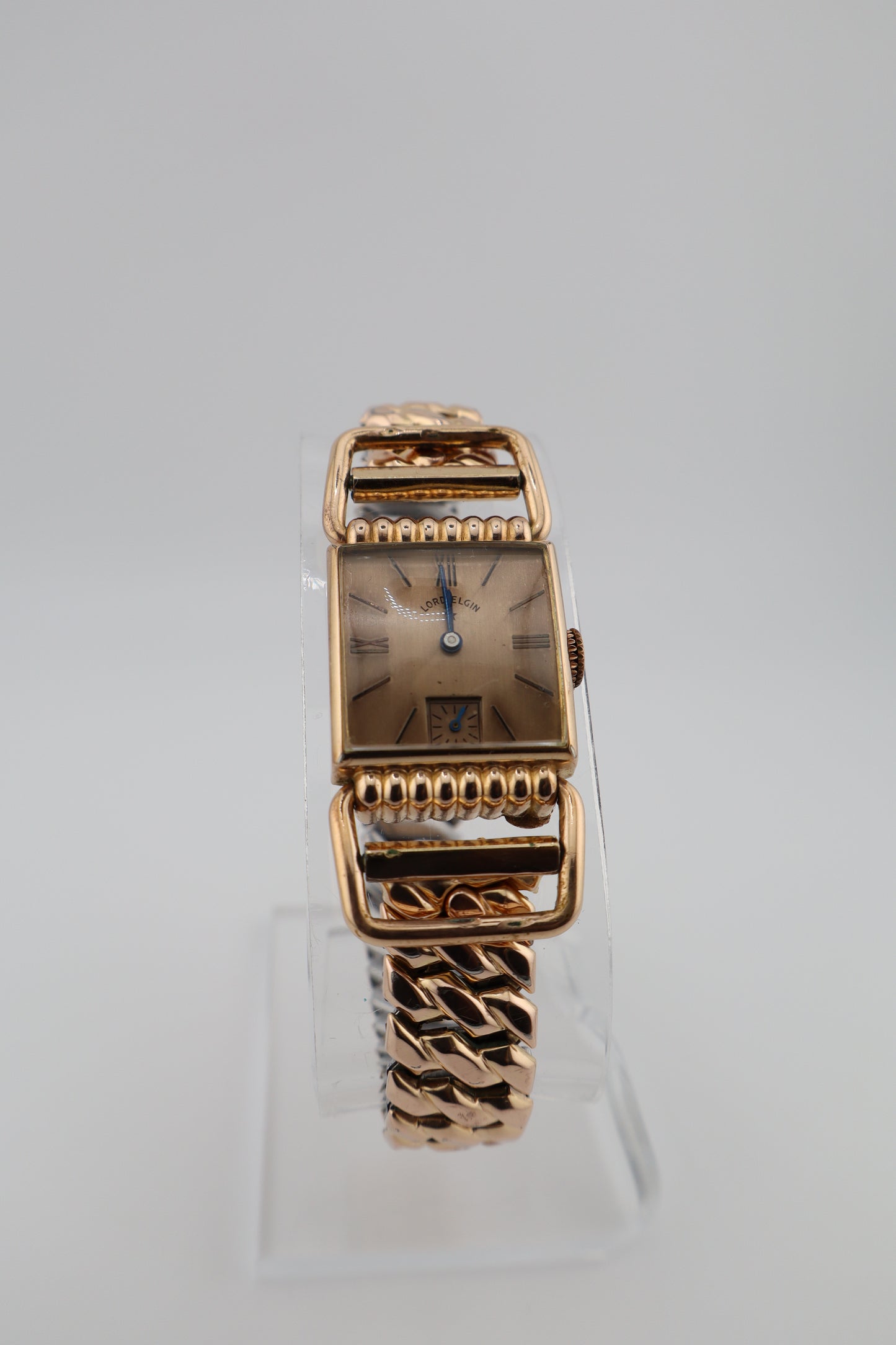 Vintage Lord Elgin 1953 Driver's Watch Cal. 559 14K Gold Plated - Original Box