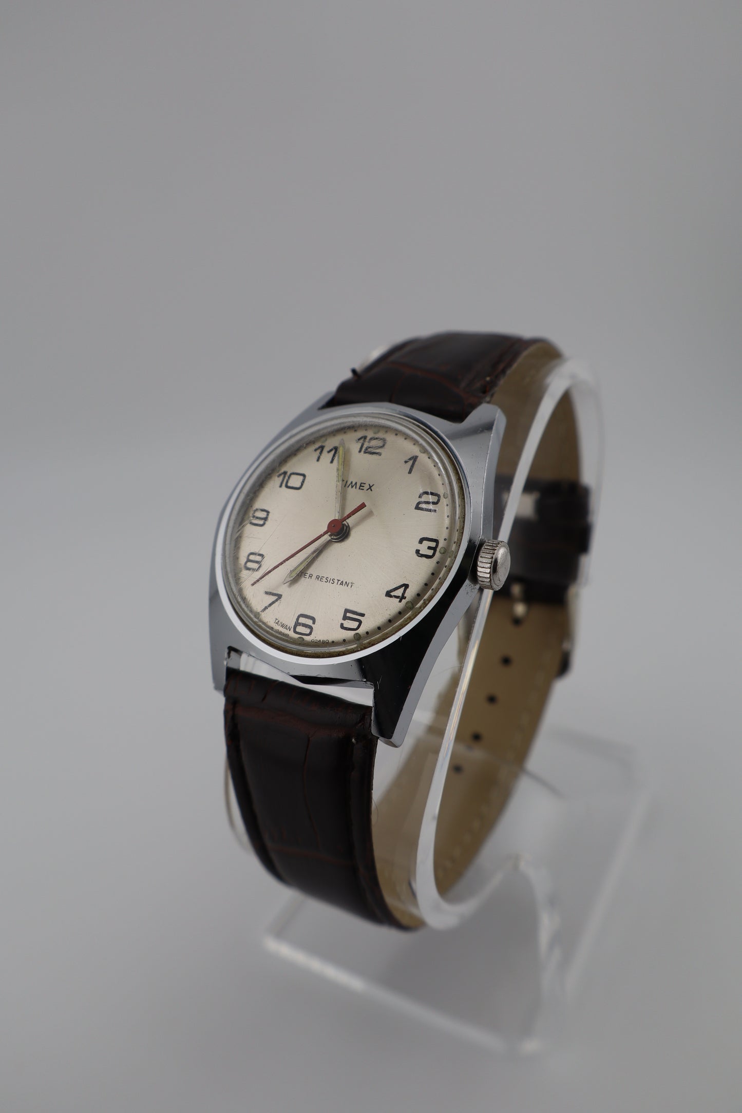 Vintage Timex 1979 Sprite Manual-Wind Men's Watch - New Band