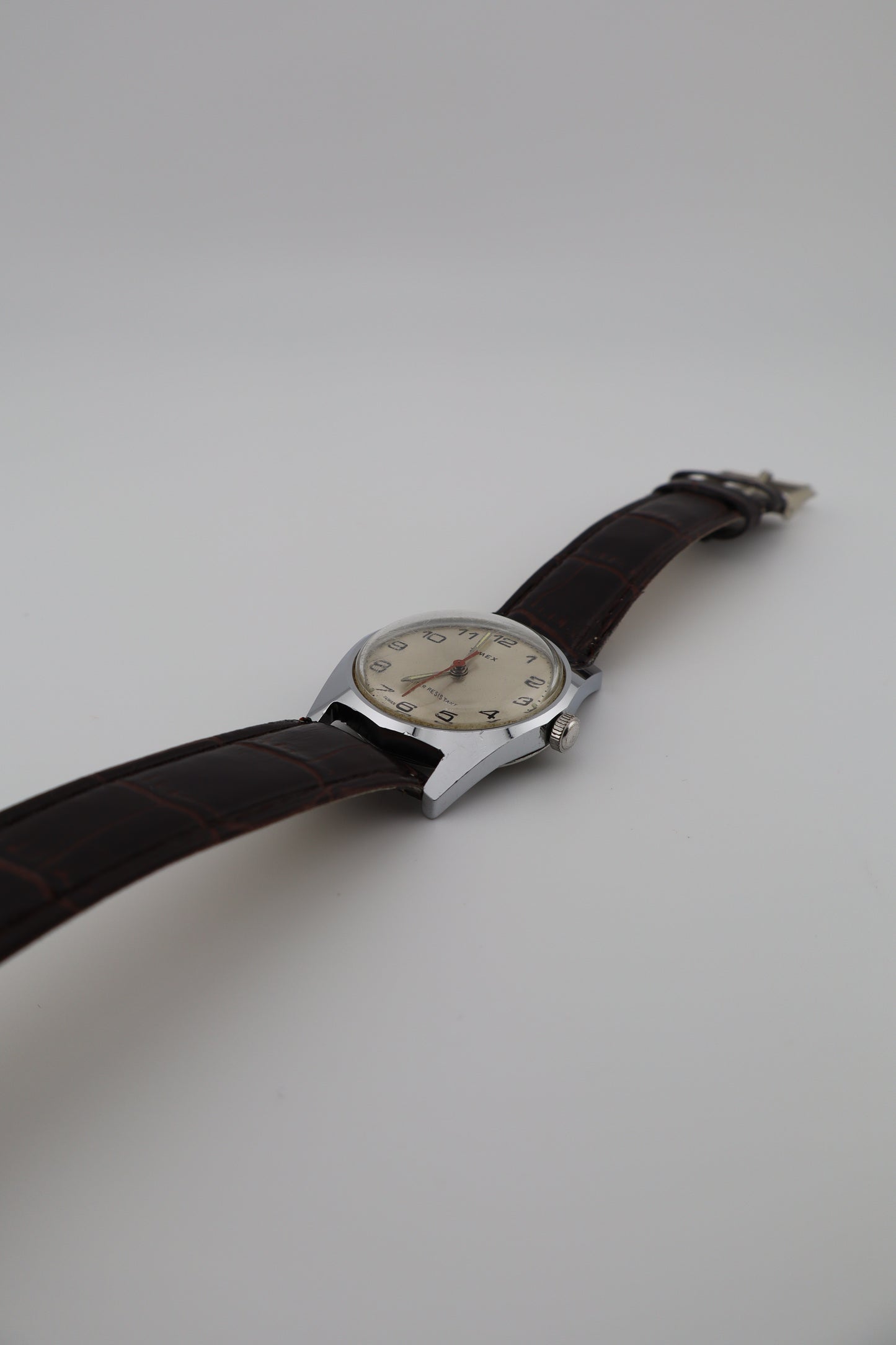 Vintage Timex 1979 Sprite Manual-Wind Men's Watch - New Band