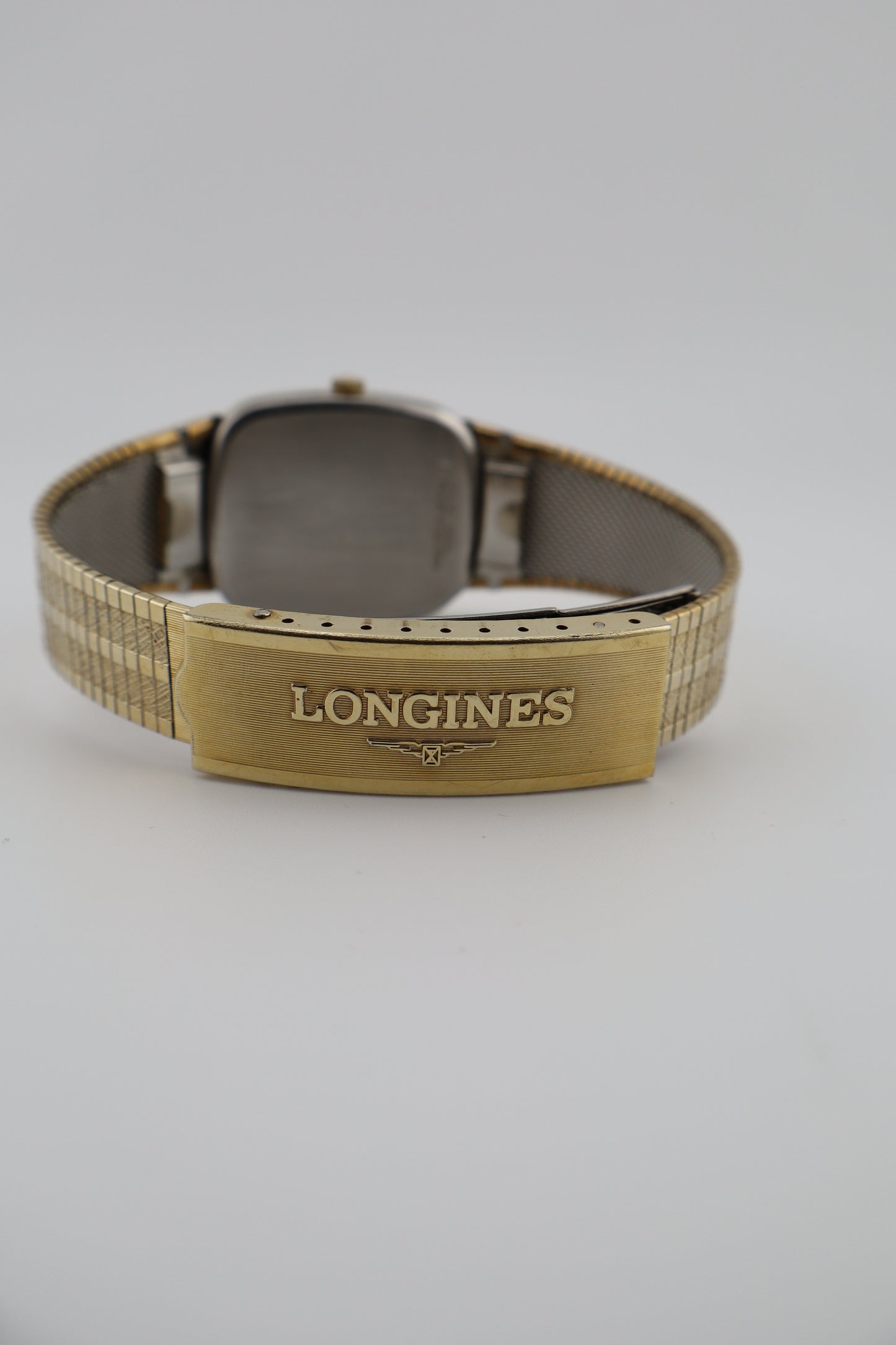 Vintage Longines 10K RGP Prestige Oval Diamond Manual-Wind Men's Watch