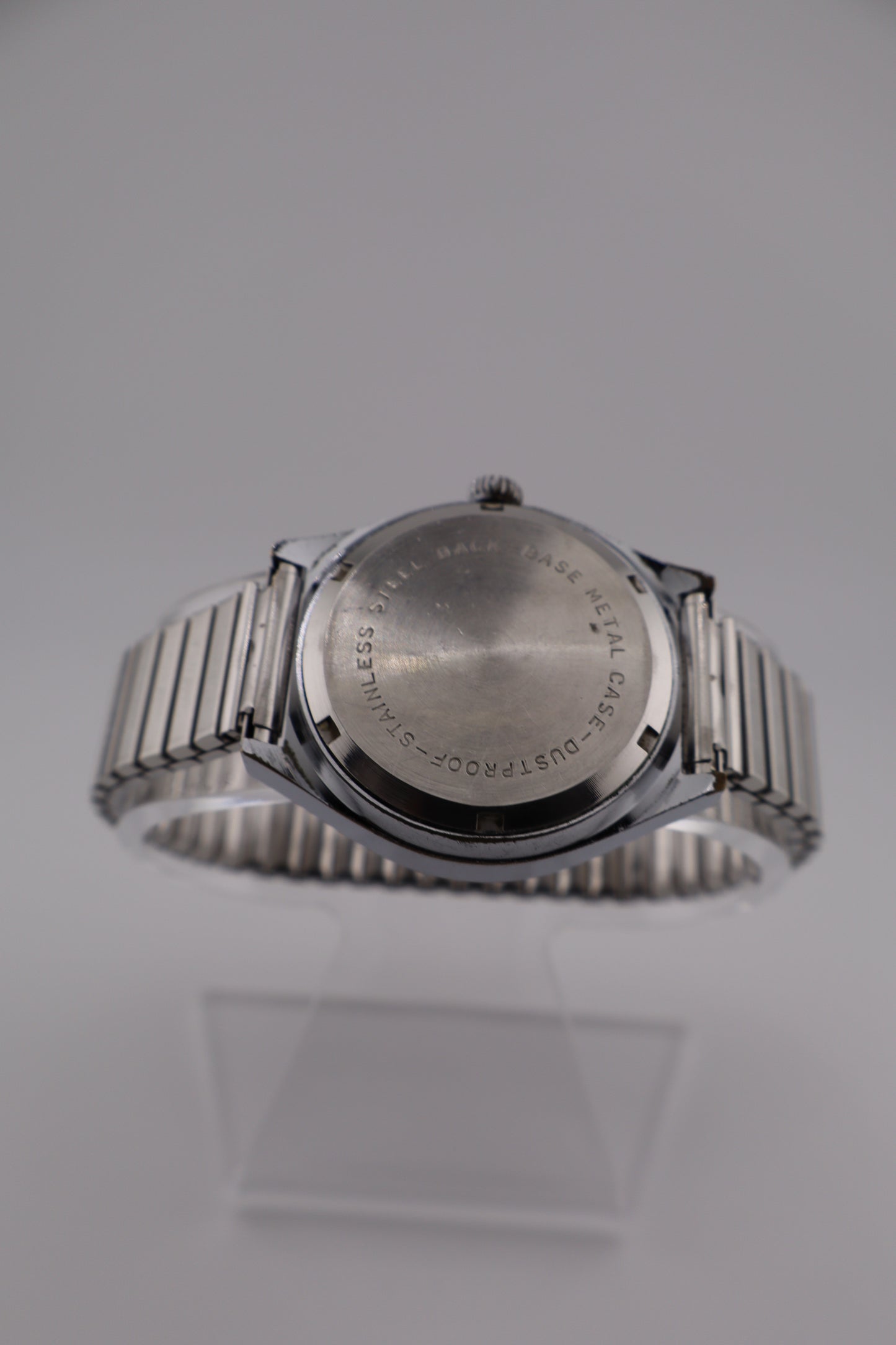 Vintage Kronotron 1970s Wind-up Brown Dial Men's Watch