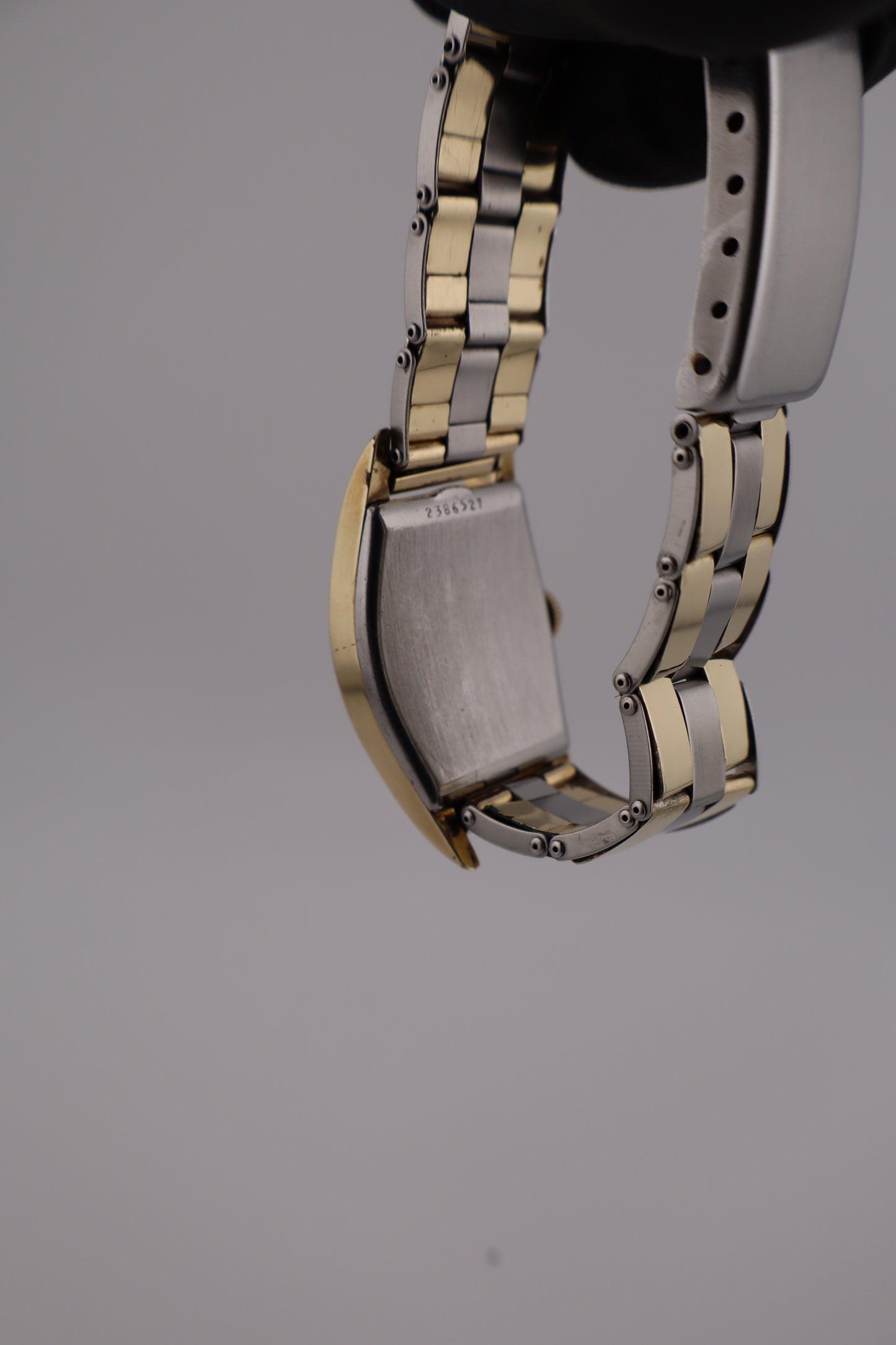 Vintage Bulova 1940s Tank Art-Deco 10K RGP Manual Winding Men's Watch