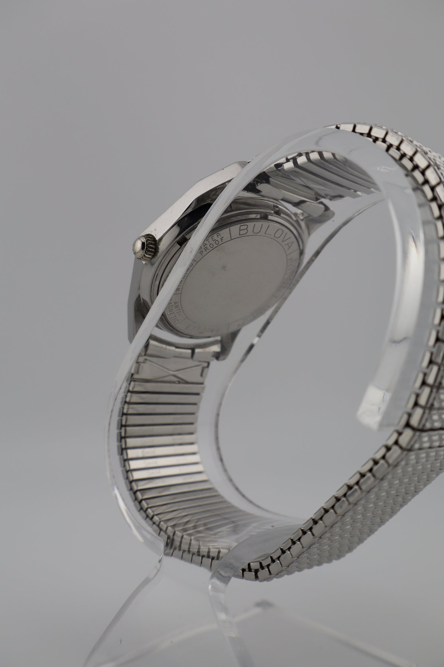 Vintage Bulova Commander 1968 M8 30-Jewel Automatic Stainless Steel Men's Watch