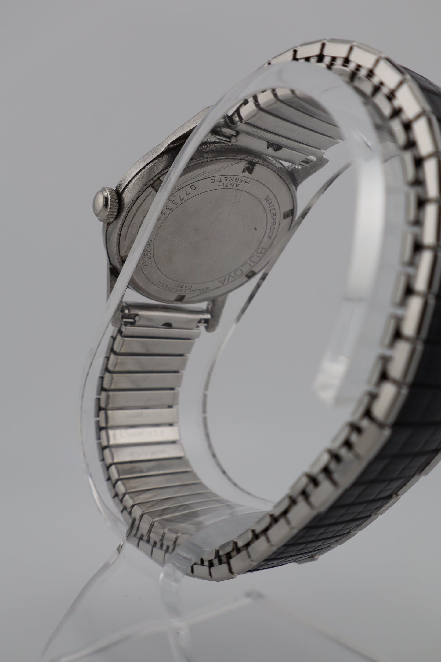 Vintage Bulova 1963 Jet Clipper 'M3' Black Dial 17J Manual-Wind Men's Watch