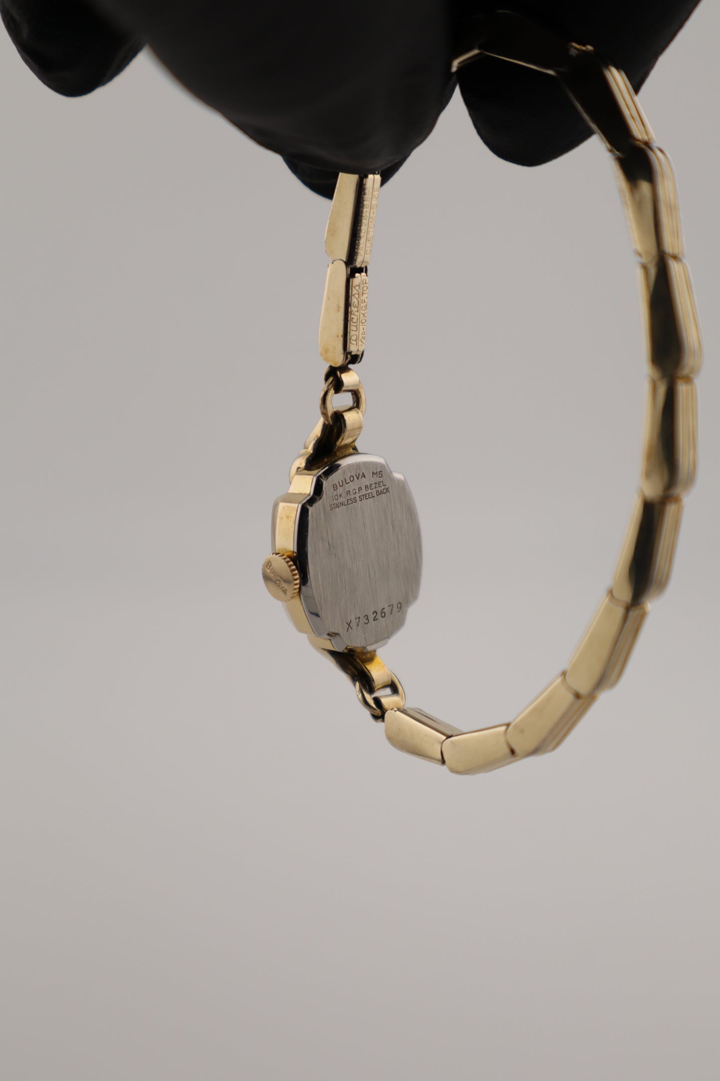 Vintage Bulova 'Goddess of Time' 1965 10K RGP Manual Wind Women's Watch