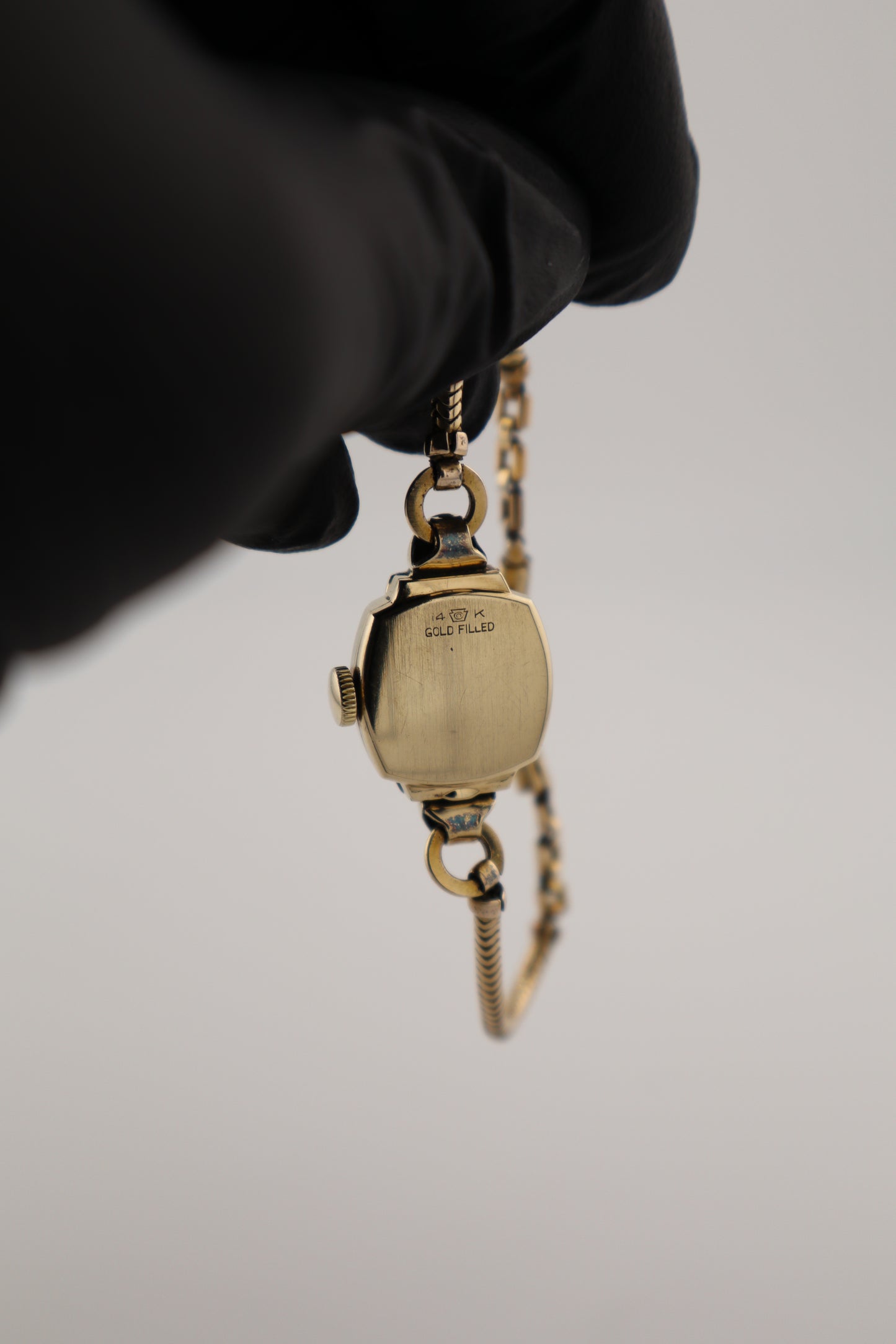 Vintage Waltham 1950s Princess 14k Gold Filled Manual Wind Women's Watch