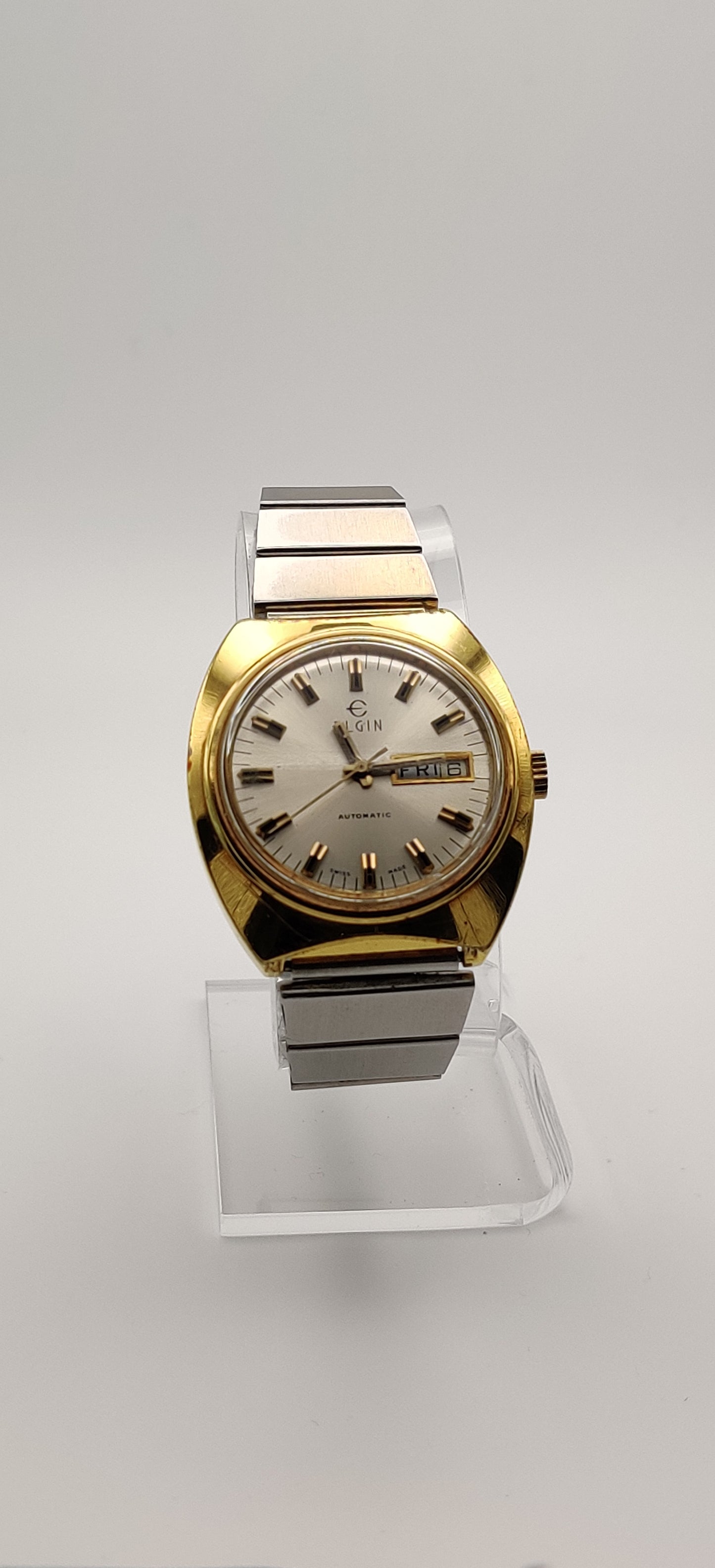 *RARE* Vintage Elgin 1986 Automatic Swiss Men's Watch