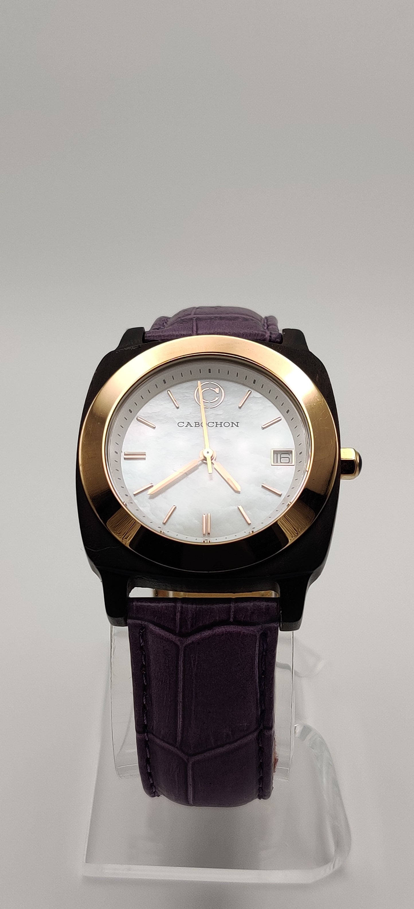 Cabochon Purple Swiss Women's Watch