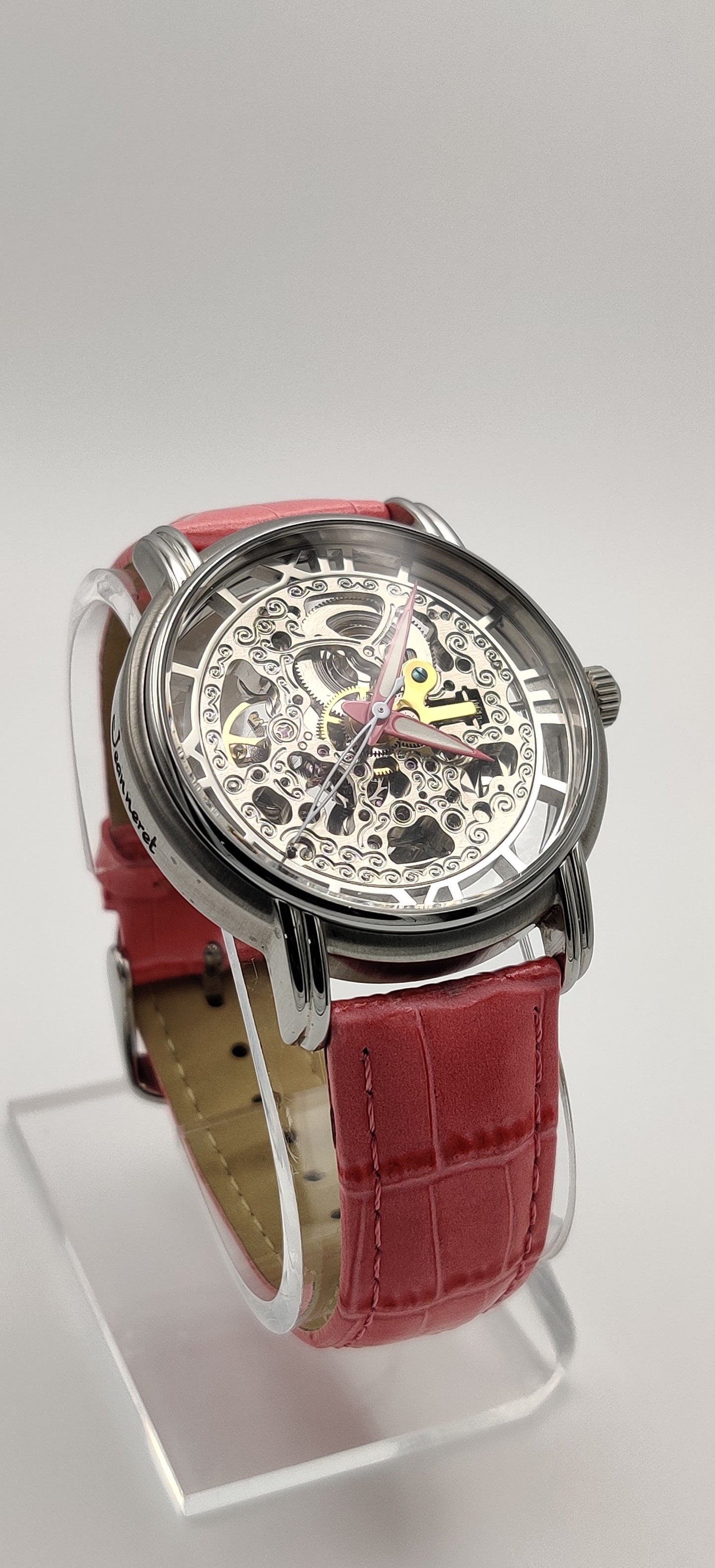 Jean Neret Automatic Skeleton Women's Watch