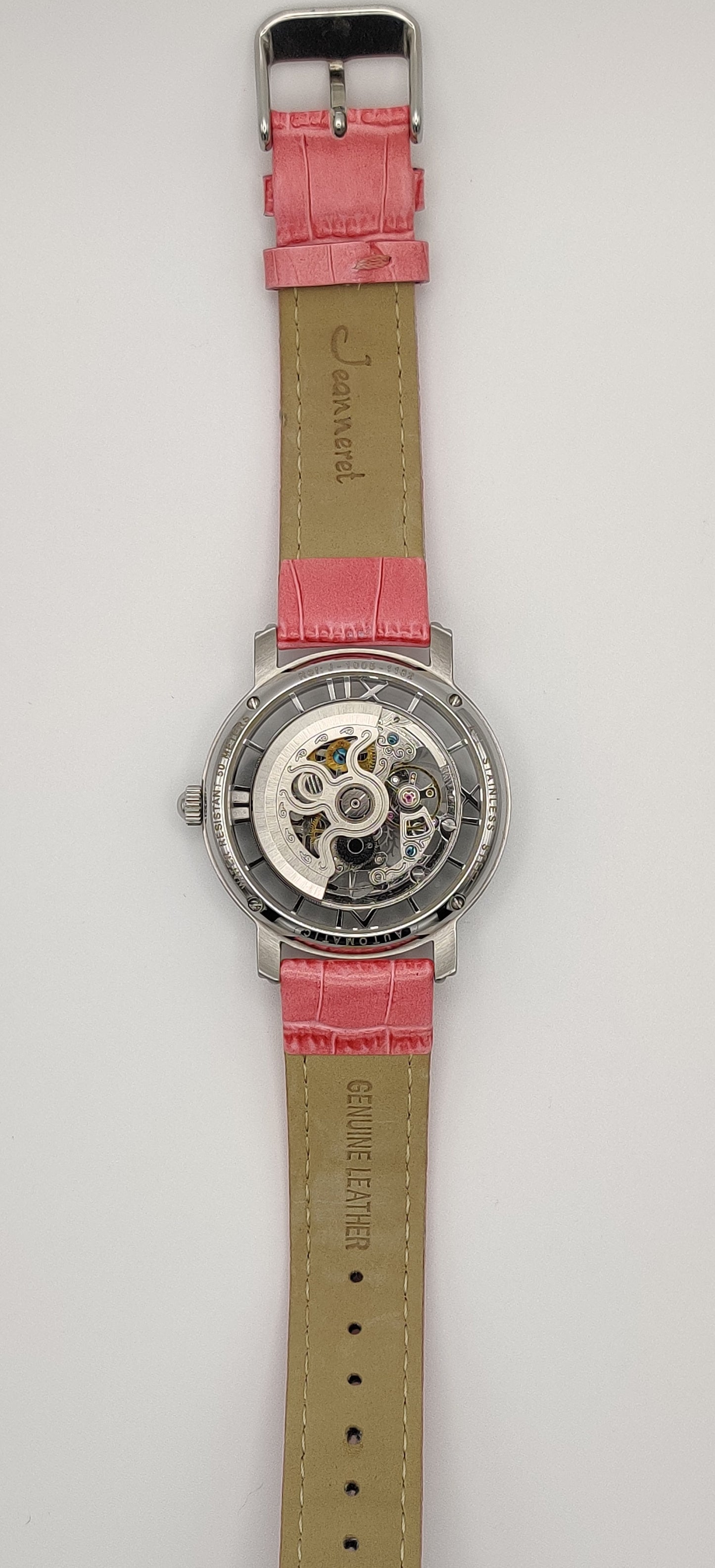 Jean Neret Automatic Skeleton Women's Watch