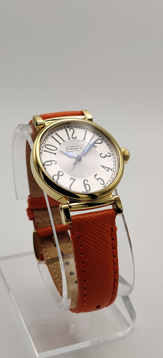 Coach Madison Orange Women's Watch