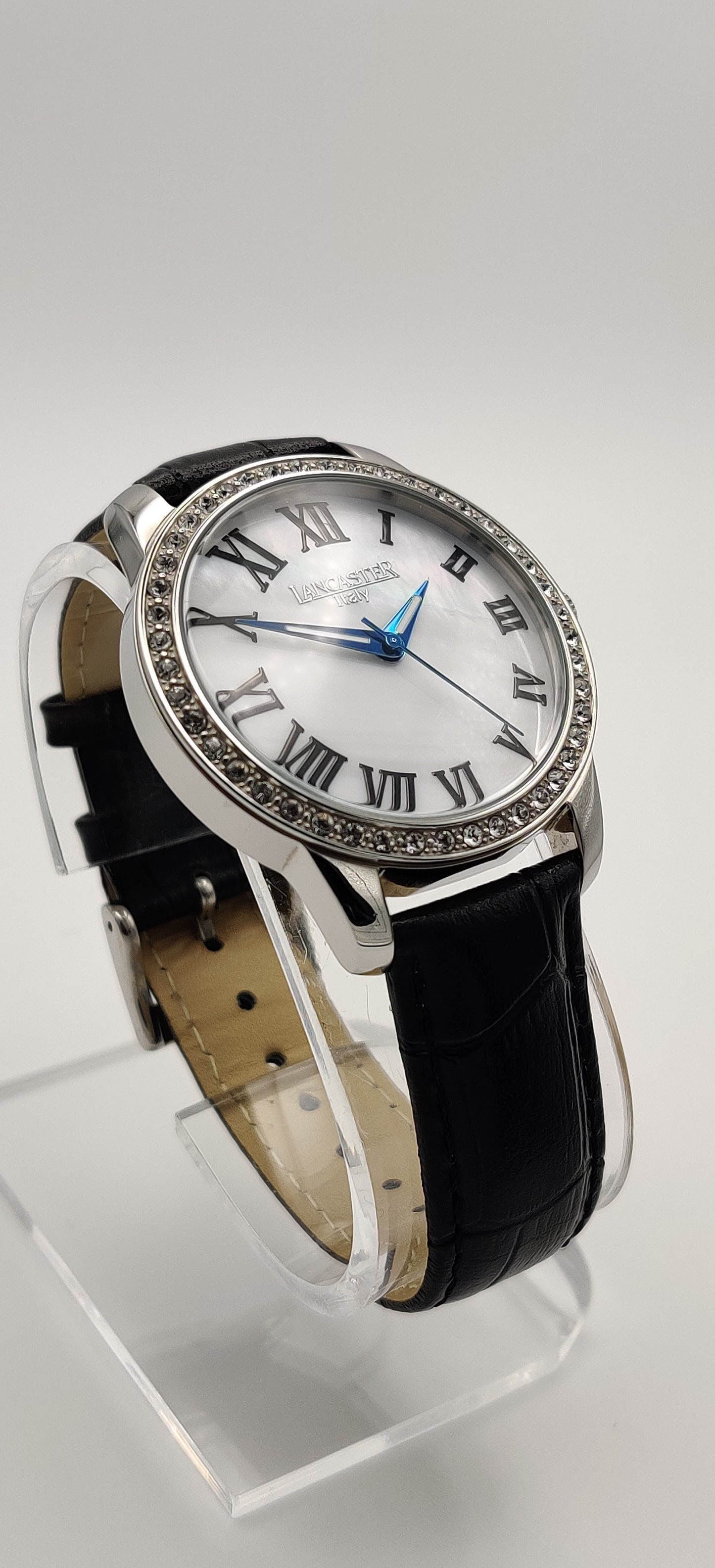 Lancaster Italian Crystal Bezel Women's Watch