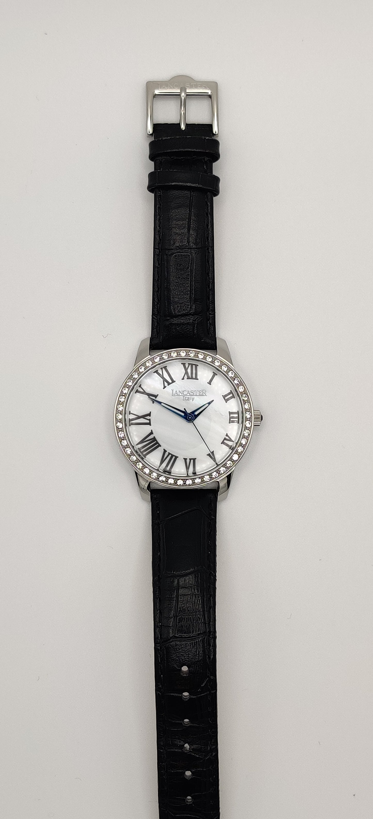 Lancaster Italian Crystal Bezel Women's Watch