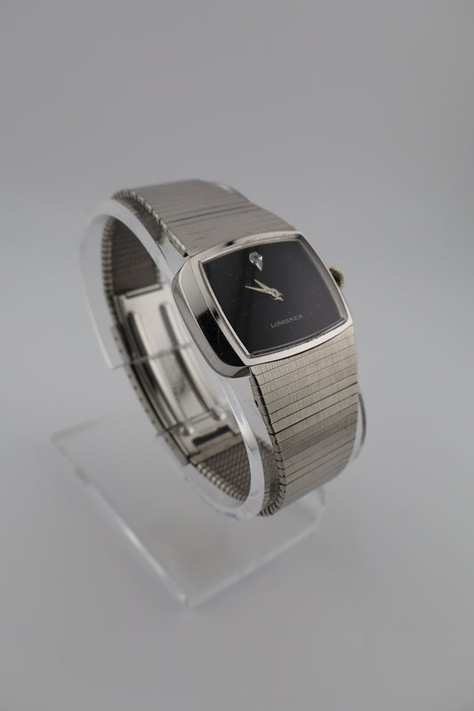 Vintage Longines 1976 TV-Case Cal. 528 Manual Wind Gold-Plated Men's Watch