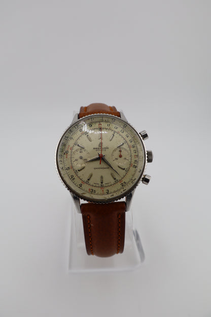 Vintage Breitling Chronomat Ref. 808 C. 1965 Venus 175 Manual-Wind Men's Watch