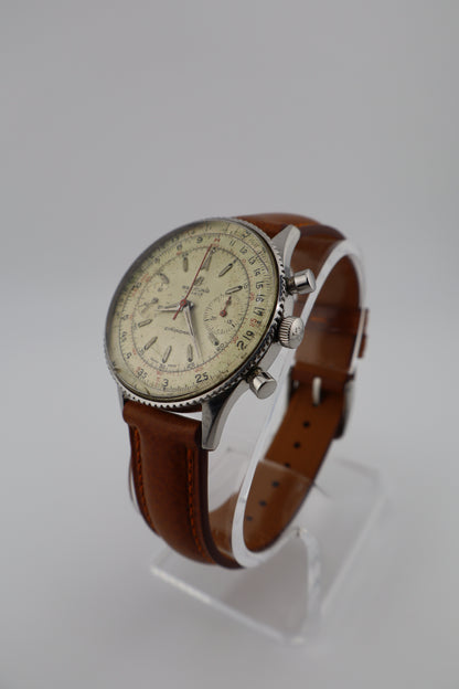 Vintage Breitling Chronomat Ref. 808 C. 1965 Venus 175 Manual-Wind Men's Watch