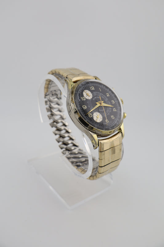 Vintage 1960s Cimier Sport Chronograph Swiss Manual Wind Men’s Watch