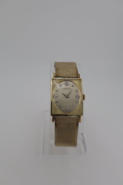 Vintage 1950s Longines Tuxedo 10KGF Manual-Wind Men's Watch