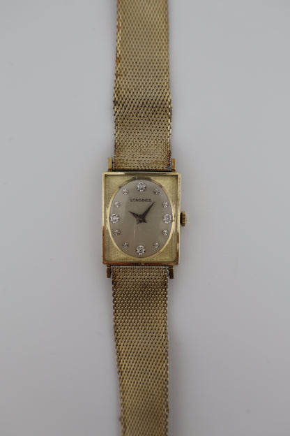 Vintage 1950s Longines Tuxedo 10KGF Manual-Wind Men's Watch