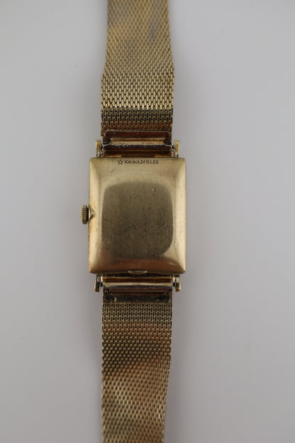 Vintage 1950s Longines Tuxedo 10KGF Manual-Wind Men's Watch