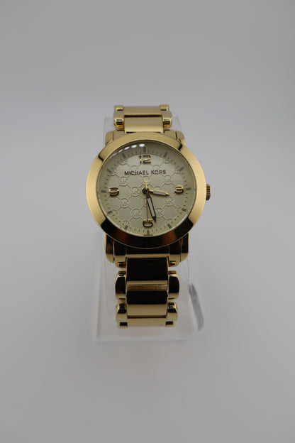 Michael Kors Runway MK-3158 Gold-Tone Quartz Women's Watch