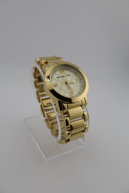Michael Kors Runway MK-3158 Gold-Tone Quartz Women's Watch