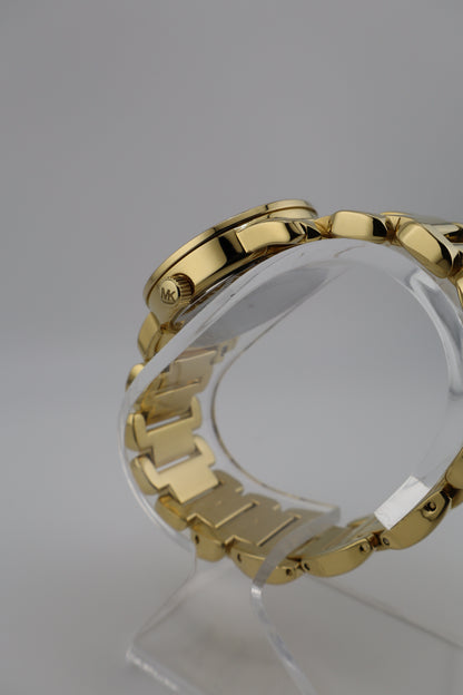 Michael Kors Runway MK-3158 Gold-Tone Quartz Women's Watch