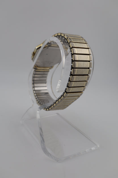 Vintage 1983 Seiko Chariot Octagonal Gold-Tone Quartz Men's Watch - New Battery