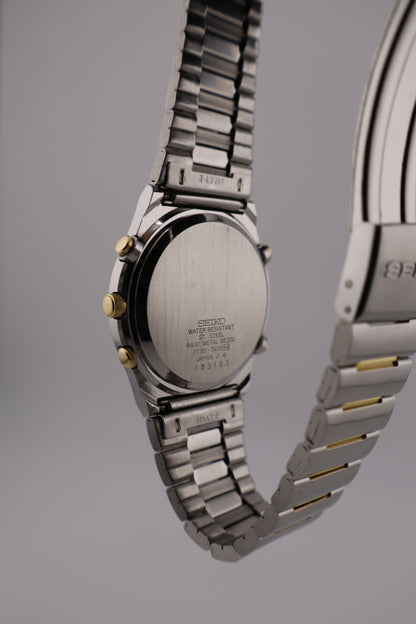 Vintage Seiko 1991 Chronograph Ref. 7T32-7A20 Quartz Men's Watch