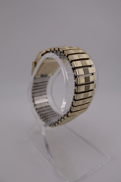 Vintage Bulova 1961 Art-Deco Manual Wind Tank 10k RGP Men's Watch