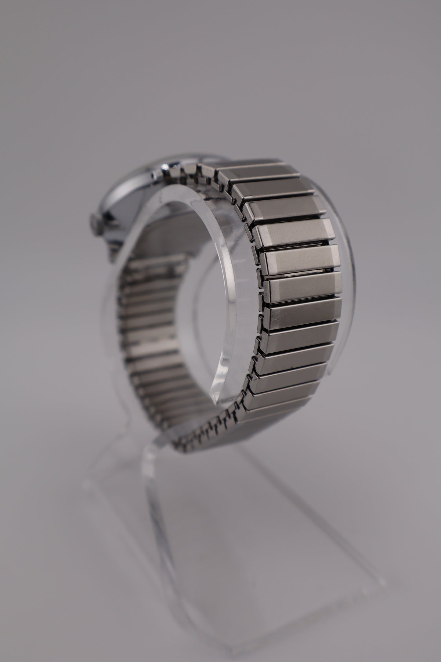 Vintage Timex 1985 Marlin Manual Wind Date Stainless Steel Men's Watch