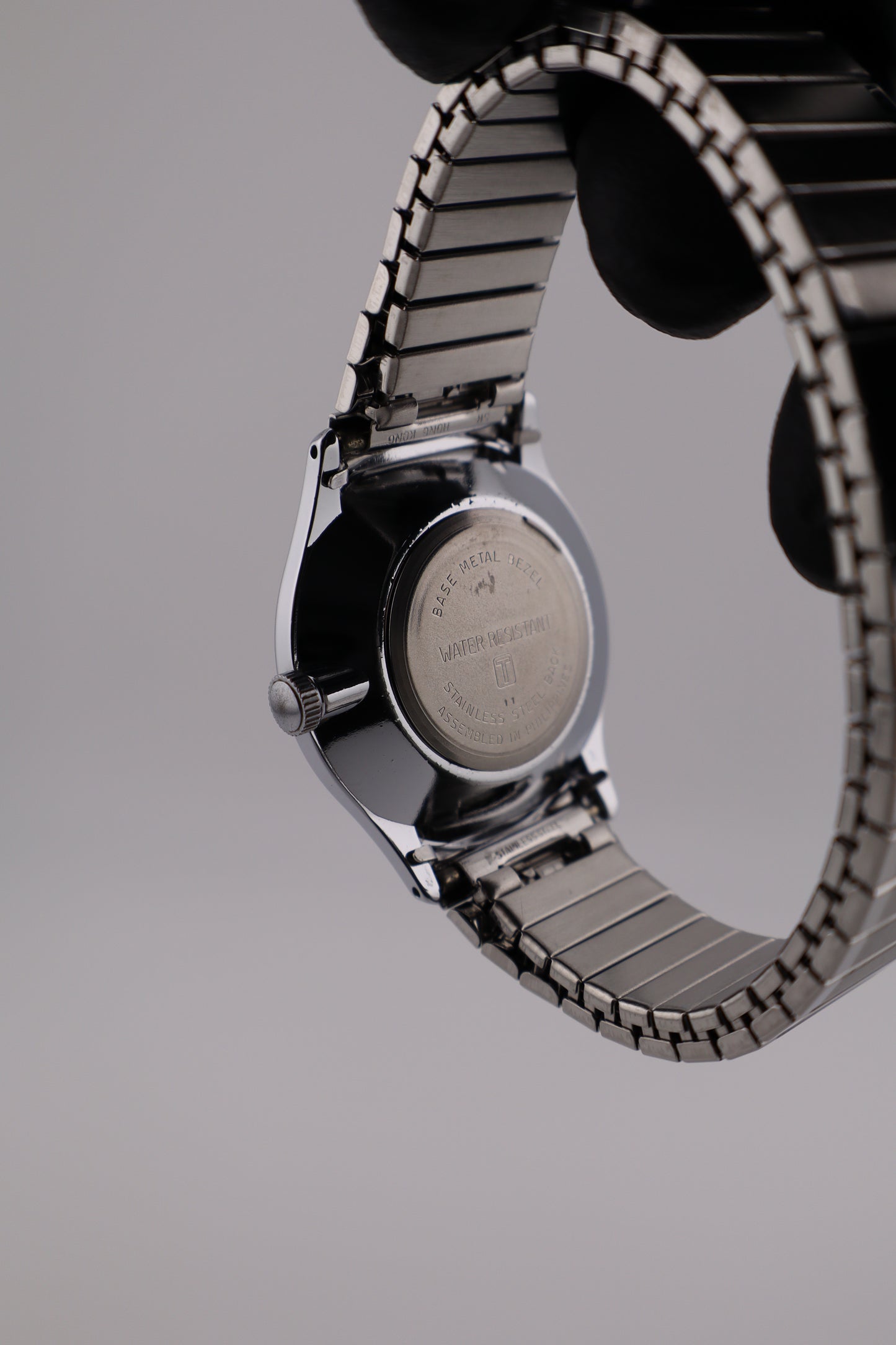 Vintage Timex 1985 Marlin Manual Wind Date Stainless Steel Men's Watch